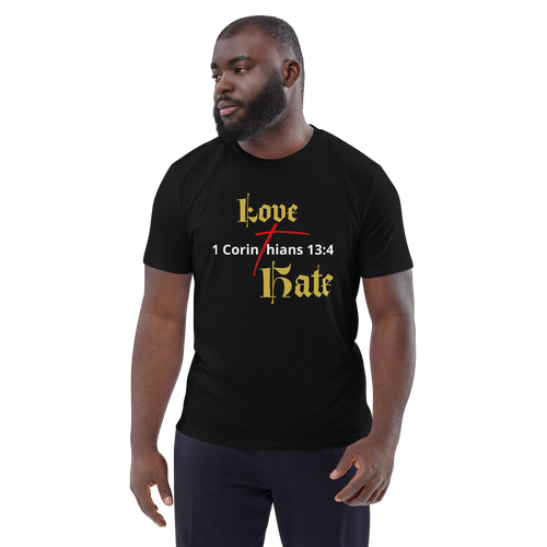 Lover over Hate Organic Cotton T-shirt