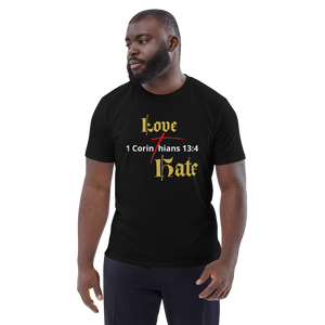Lover over Hate Organic Cotton T-shirt