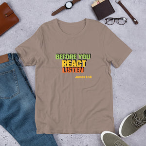 Listen - Words of Wisdom Unisex T-Shirt