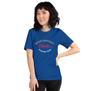 Wisdom - Think Unisex t-shirt