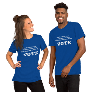 Our Lives Begin - Vote T-Shirt